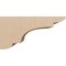 Ekena Millwork 9"W x 18"D x 9"H Wide New Brighton Rough Cedar Woodgrain TimberThane Corbel, Primed Tan CORUR09X18X09NEBRCPR - alternate 4